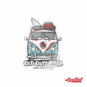 DEC016 sticker VW van front