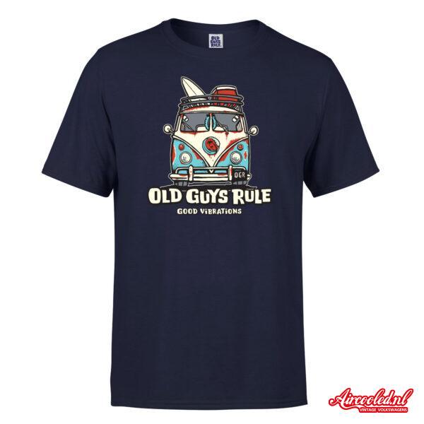 t-shirt good vibratrions - Heren