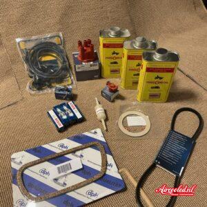 Complete motor grote beurt kit.Type 1 motor 1200 cc -1300 vanaf 1959 170mm poelie