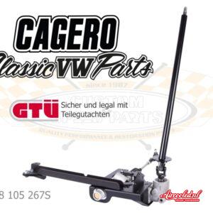 vw spijlbus bolt on stuurhuis systeem.